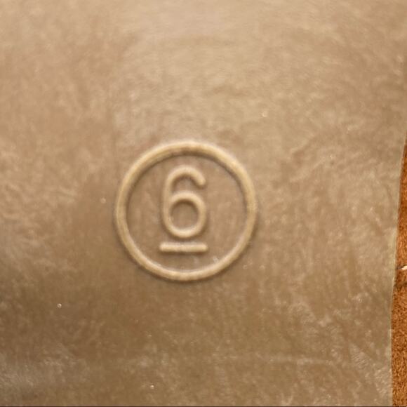 Mossimo Supply Brown Tassel Fringe Ankle Boots Size 6 - Picture 9 of 11